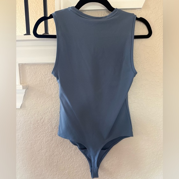 Abercrombie & Fitch Blue Sleeveless Bodysuit (s) - Picture 4 of 5
